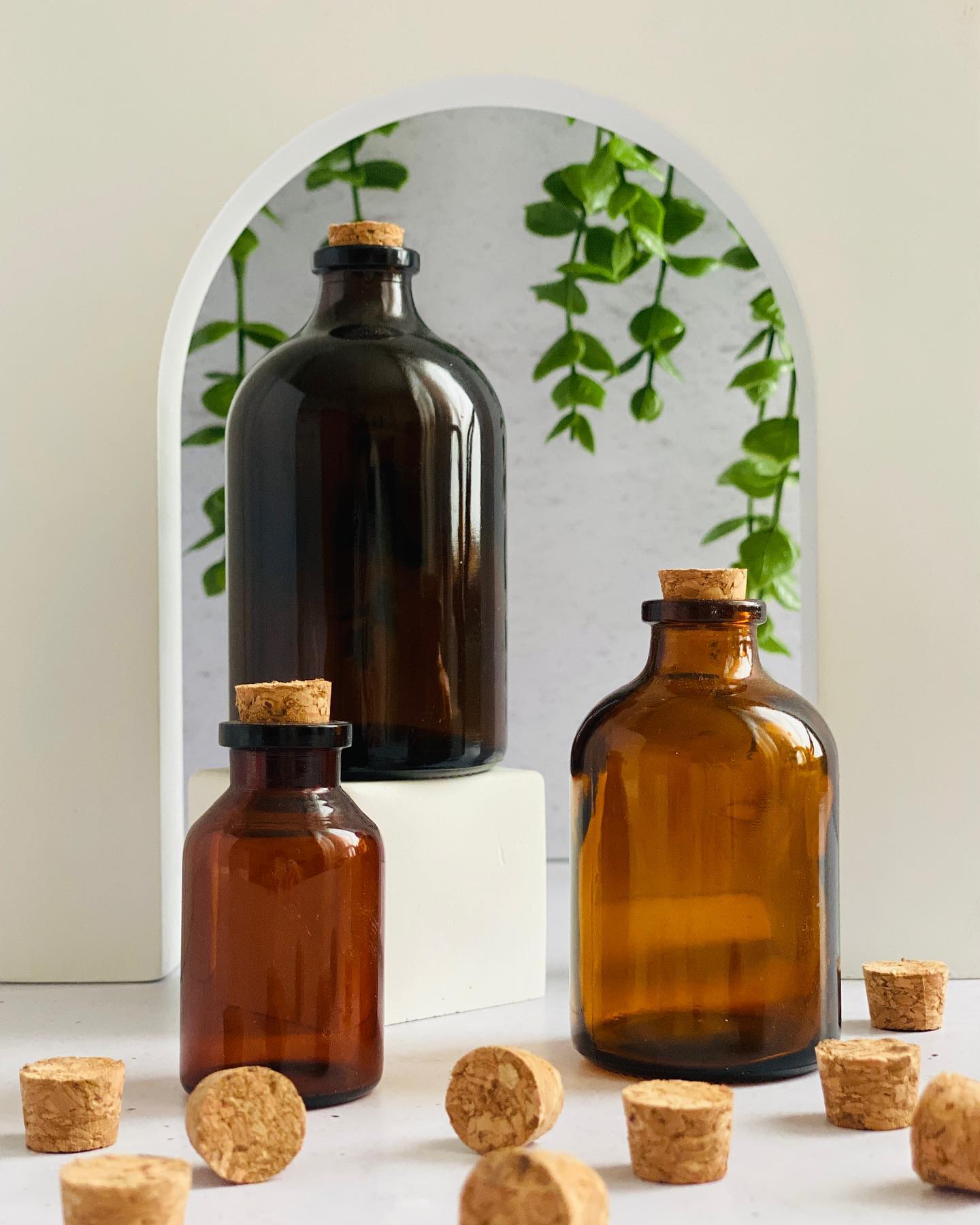 شیشه پنی سیلین قهوه ای